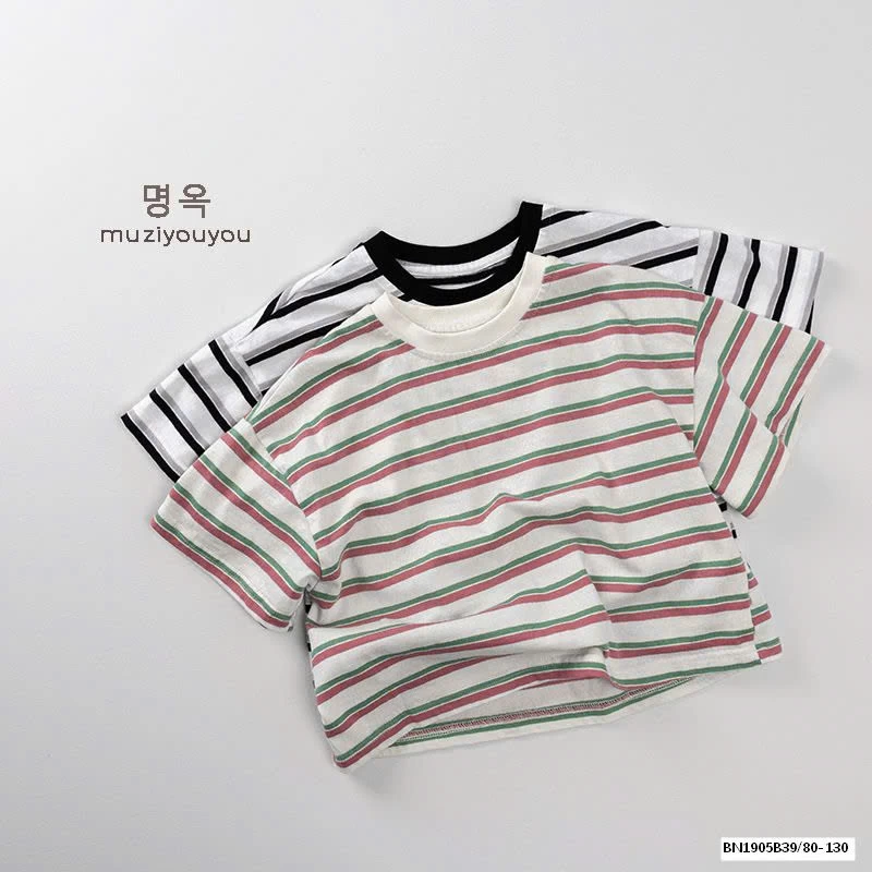 ÁO THUN KẺ HÀN QUỐC MẪU MỚI