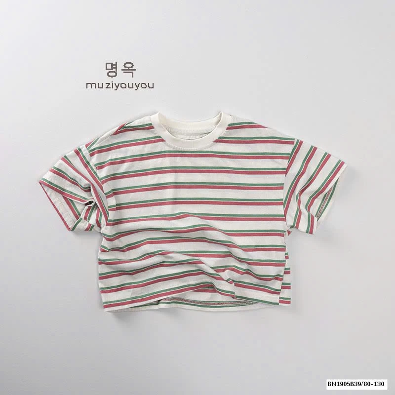 ÁO THUN KẺ HÀN QUỐC MẪU MỚI