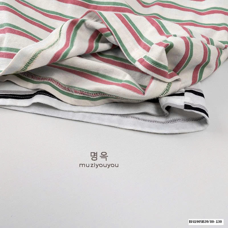 ÁO THUN KẺ HÀN QUỐC MẪU MỚI