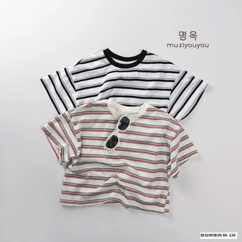 ÁO THUN KẺ HÀN QUỐC MẪU MỚI