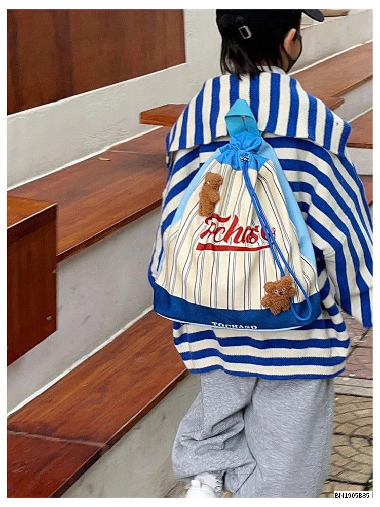 BALO KẺ SẮC MÀU THỜI TRANG TOCHASO