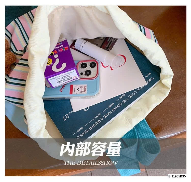 BALO KẺ SẮC MÀU THỜI TRANG TOCHASO