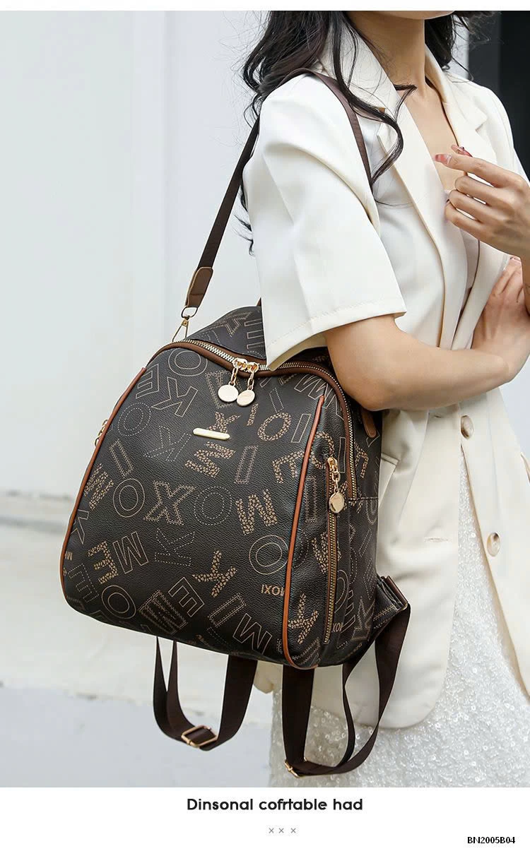 BALO DA PU CHỮ CÁI