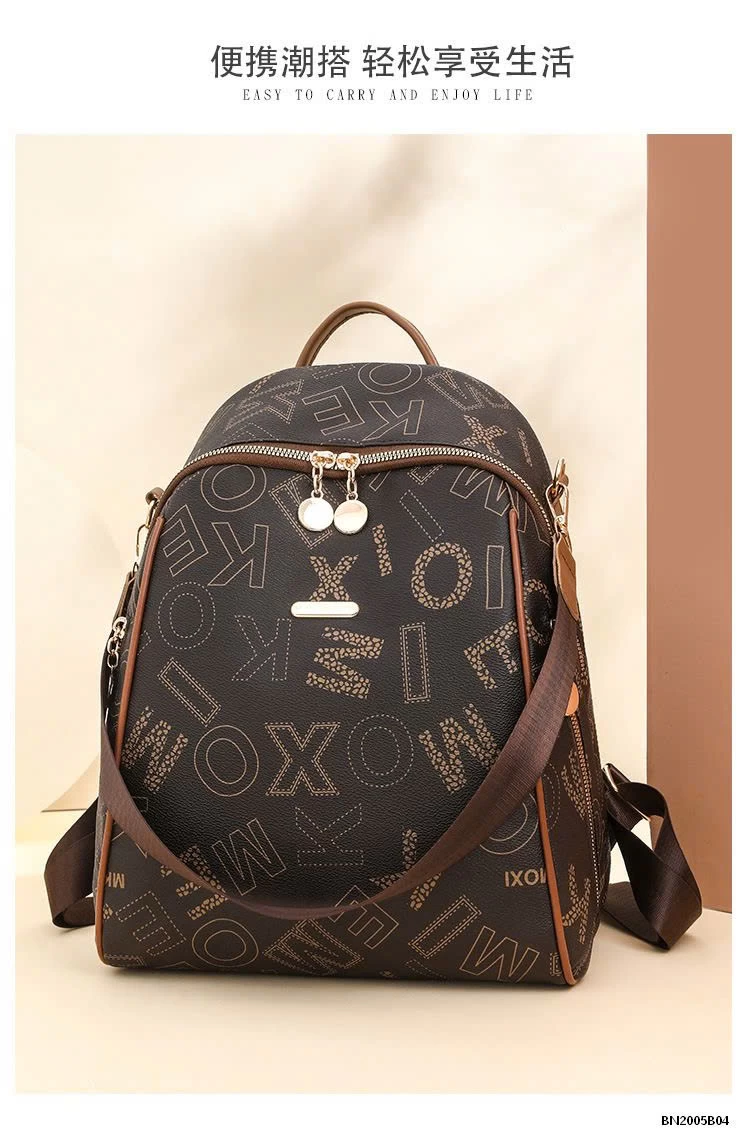 BALO DA PU CHỮ CÁI