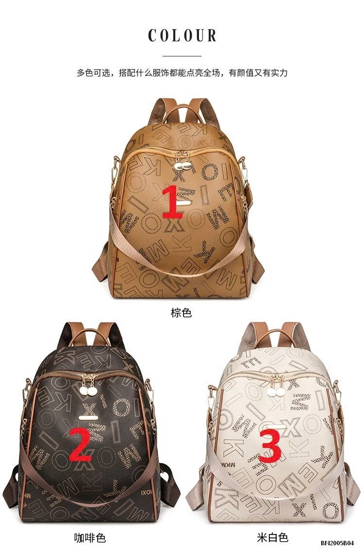 BALO DA PU CHỮ CÁI