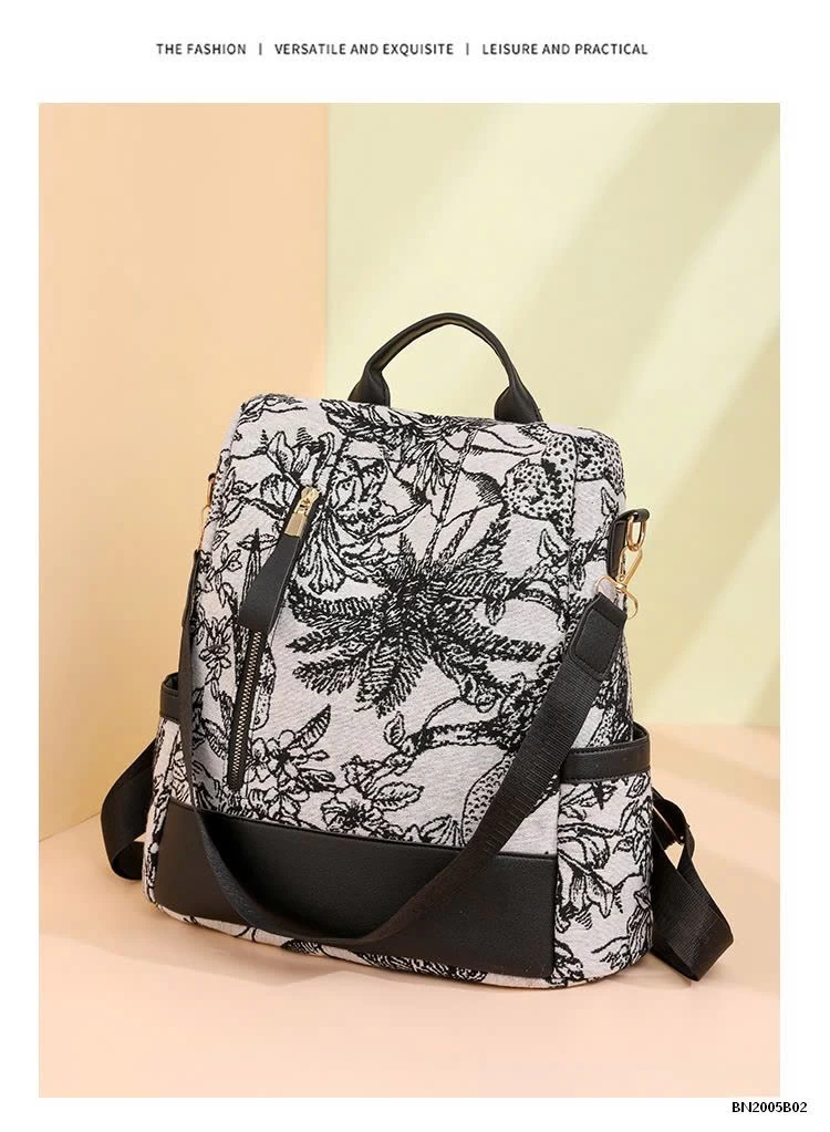 BALO HỌA TIẾT HOA LÁ