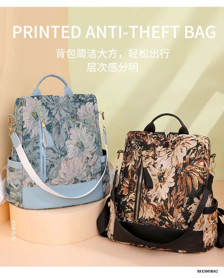 BALO HỌA TIẾT HOA LÁ