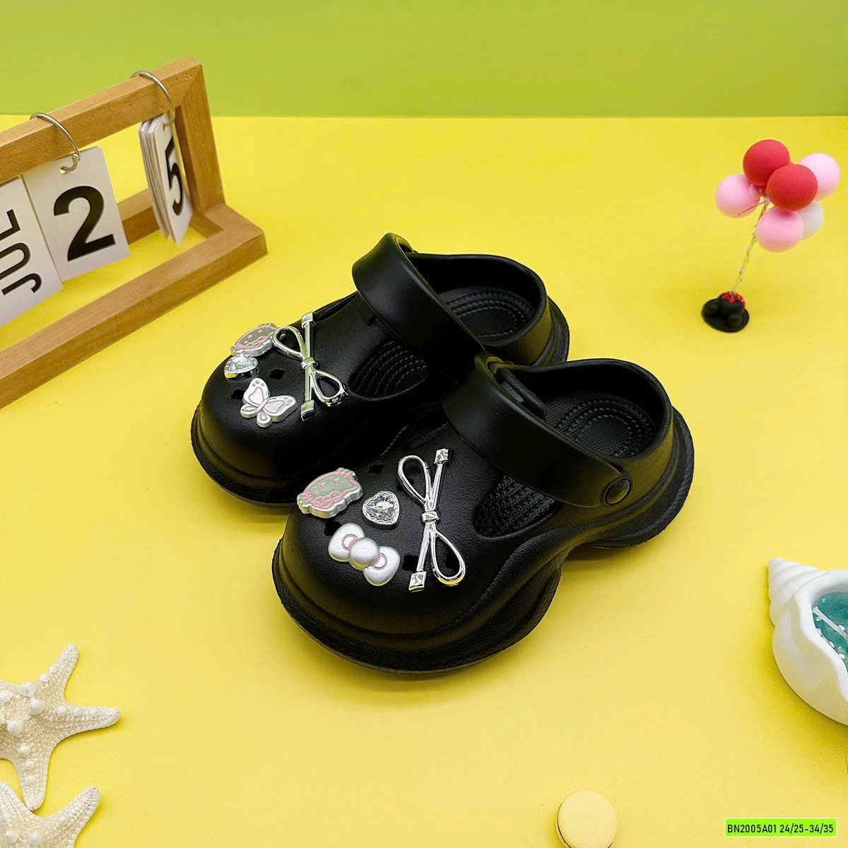 CROCS ĐẾ CAO KITTY