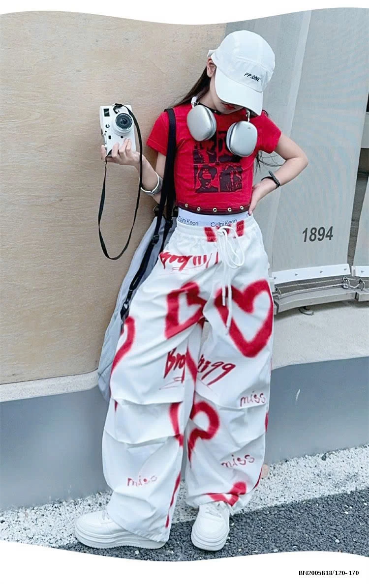 SÉT CROPTOP ĐỎ CÁ TÍNH  SZ ĐẠI