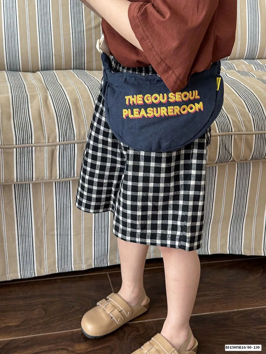 QUẦN SHORT CARO VINTAGE