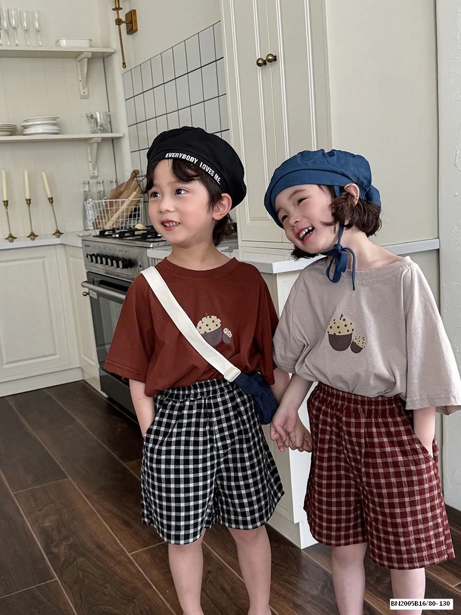 QUẦN SHORT CARO VINTAGE