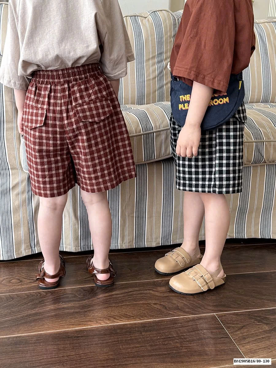 QUẦN SHORT CARO VINTAGE