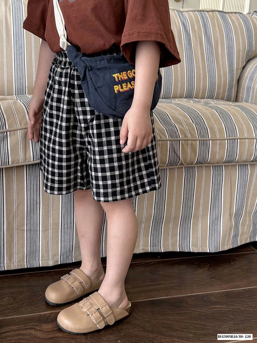 QUẦN SHORT CARO VINTAGE