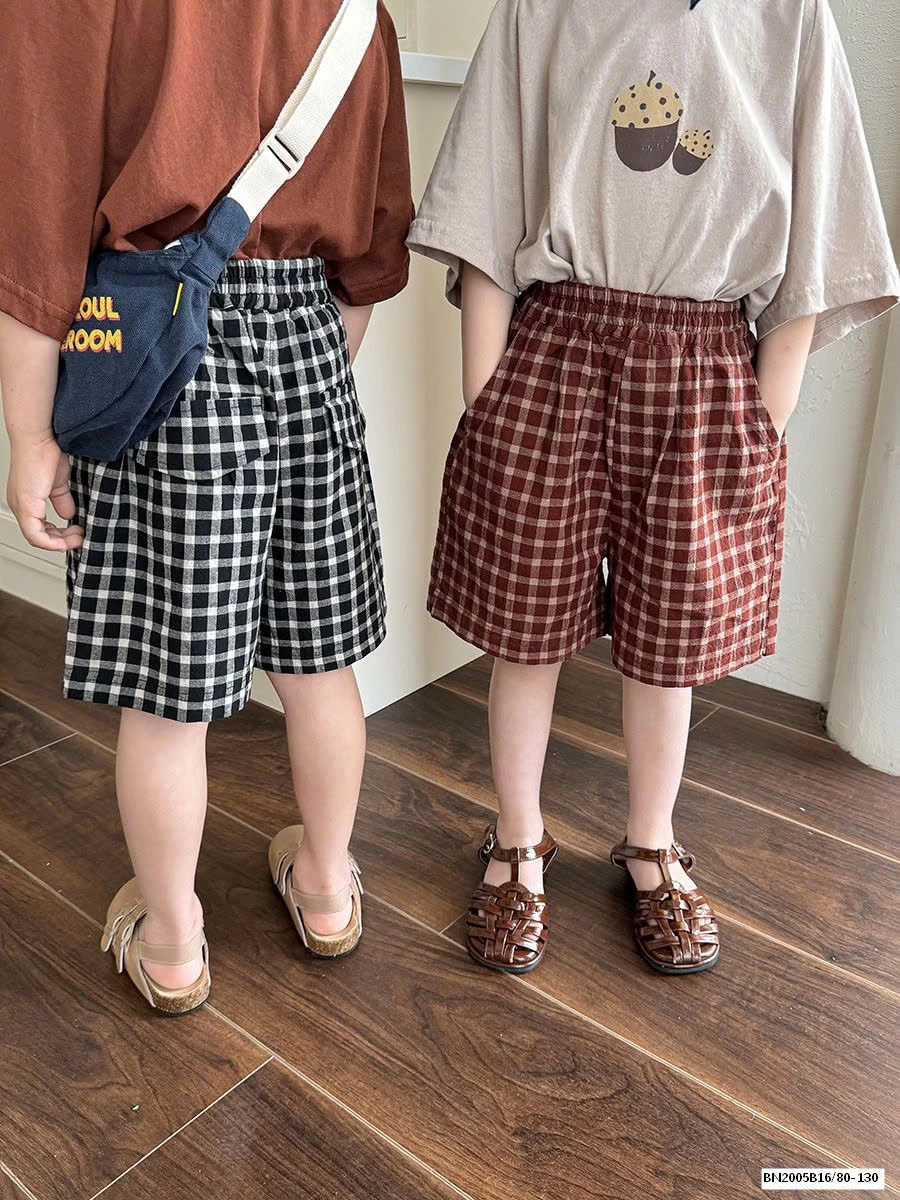 QUẦN SHORT CARO VINTAGE