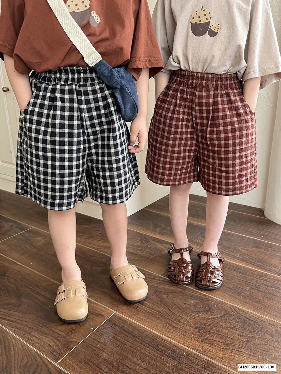 QUẦN SHORT CARO VINTAGE