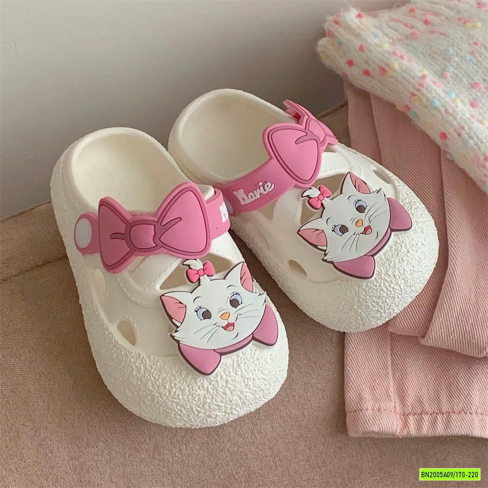 DÉP RỌ MÈO HỒNG CHO BÉ