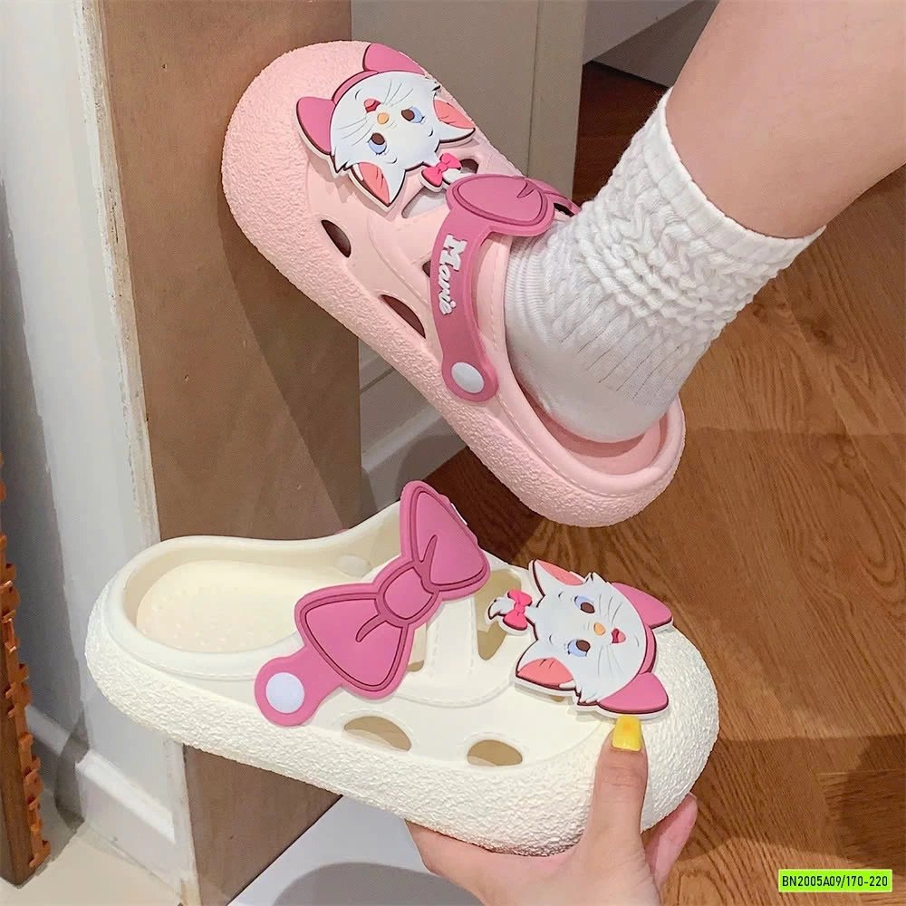 DÉP RỌ MÈO HỒNG CHO BÉ