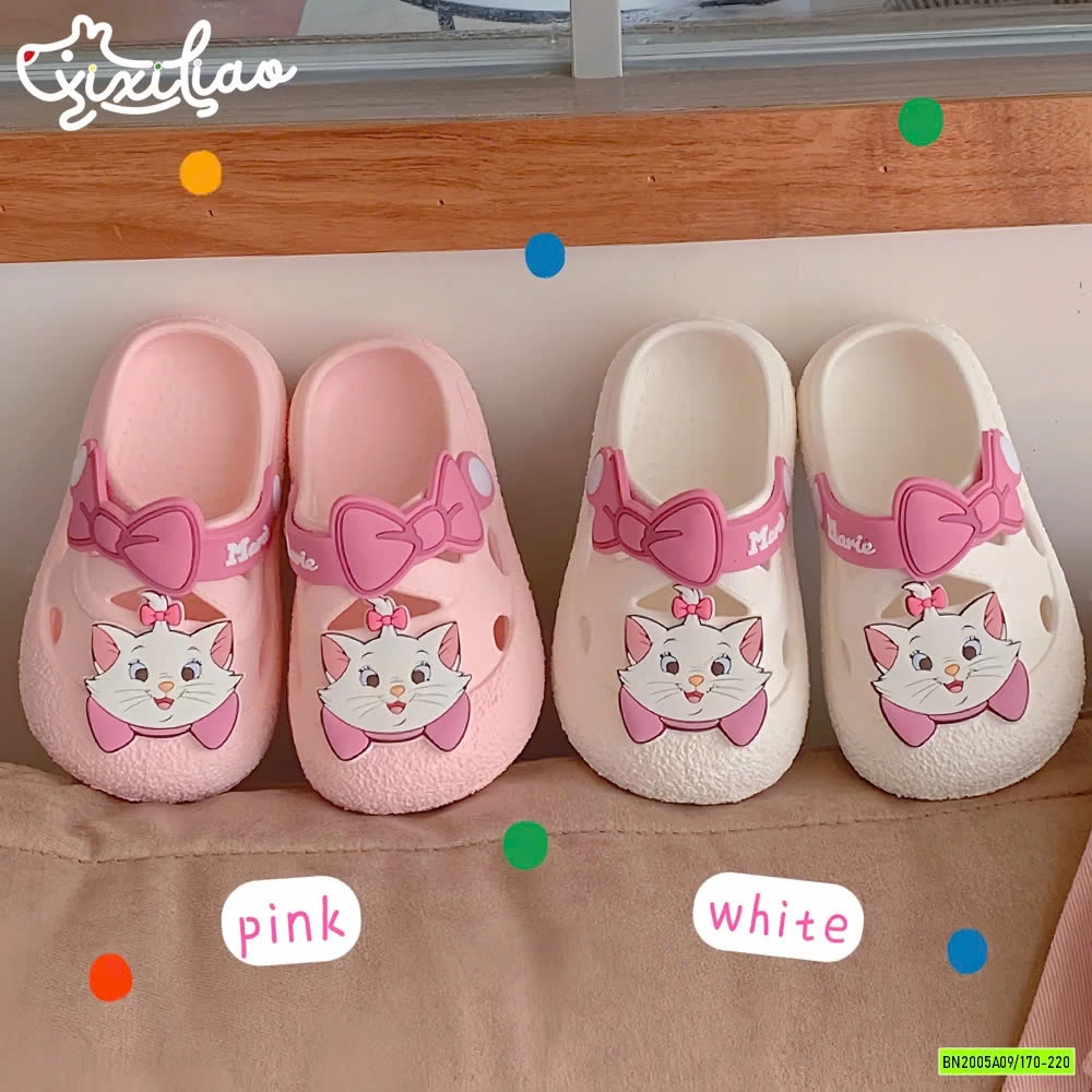 DÉP RỌ MÈO HỒNG CHO BÉ