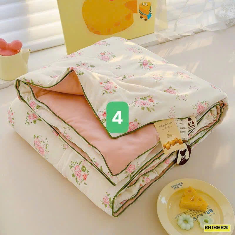 CHĂN HÈ MÁT MẺ 2 LỚP LOẠI A IN HÌNH