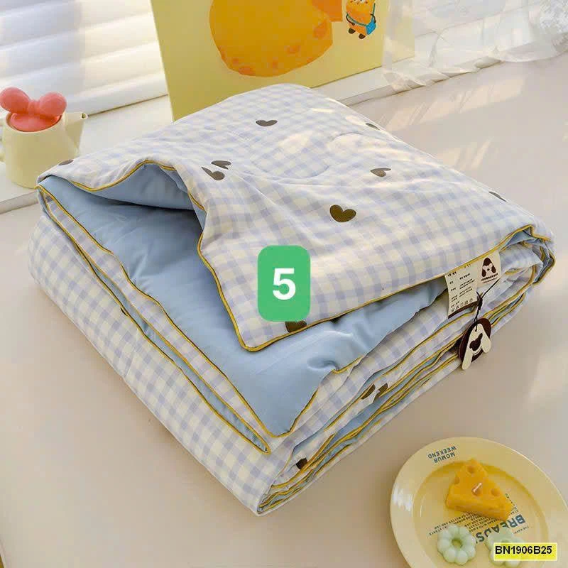 CHĂN HÈ MÁT MẺ 2 LỚP LOẠI A IN HÌNH