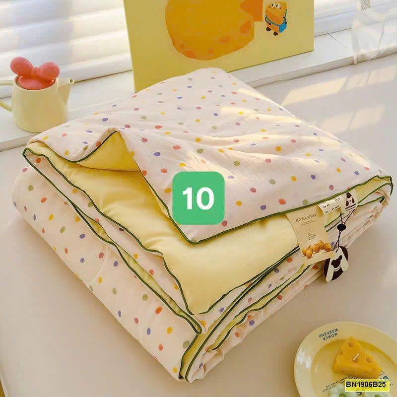 CHĂN HÈ MÁT MẺ 2 LỚP LOẠI A IN HÌNH