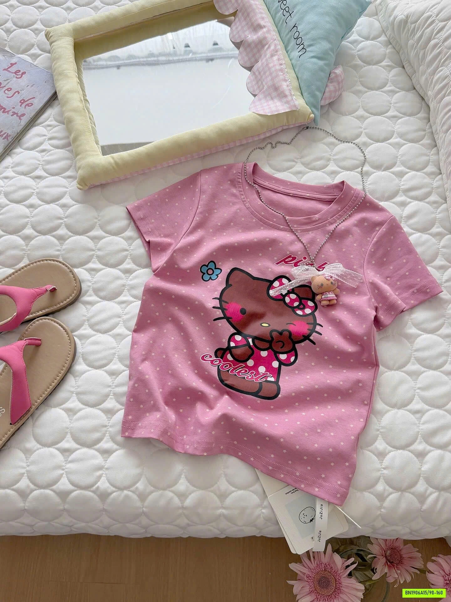 ÁO THUN KITTY DỄ THƯƠNG