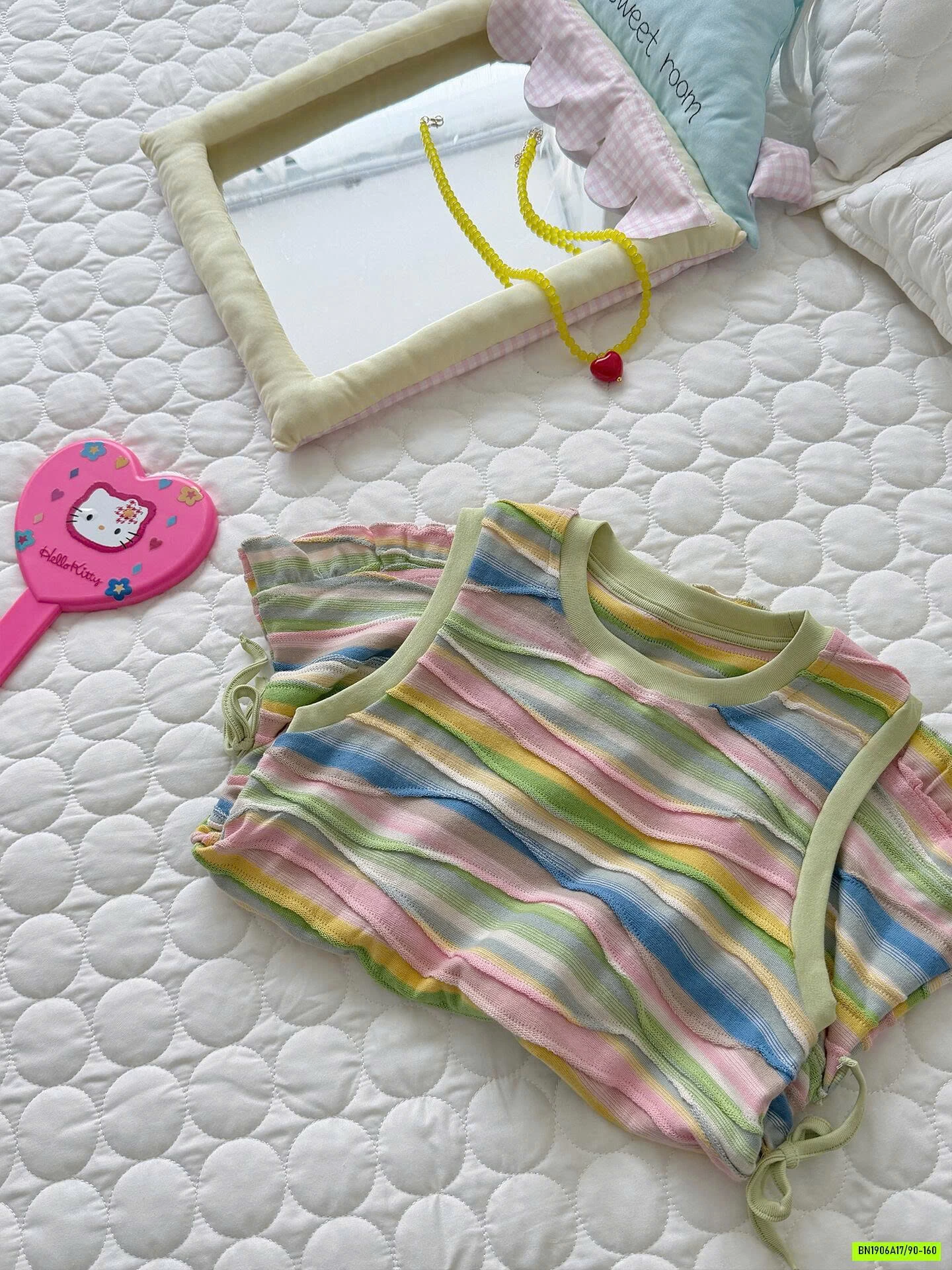 ĐẦM COTTON SẮC MÀU RÚT EO