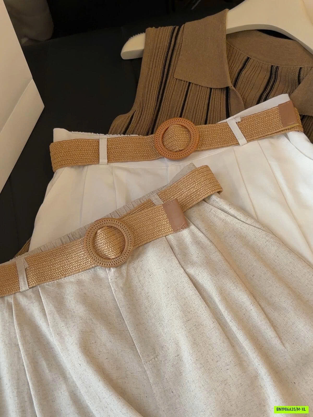 SHORT ĐŨI KÈM BELT NÂU ANNA