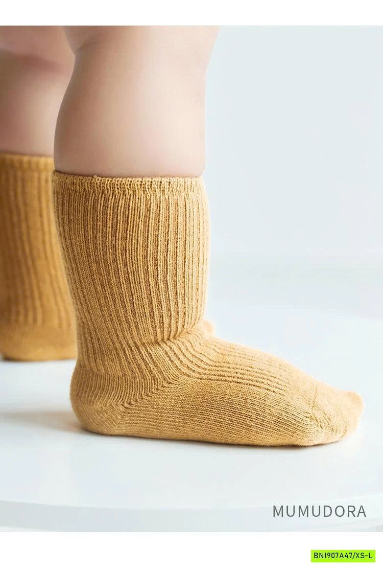 SÉT 3Đ TẤT CAO CỔ TRƠN MÀU CHO BÉ