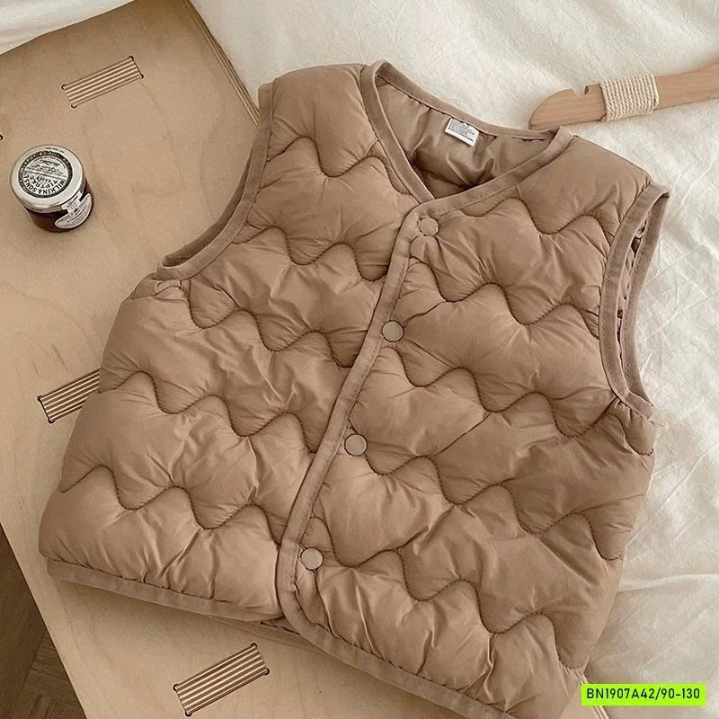 KHOÁC GILE PHAO TRƠN MÀU