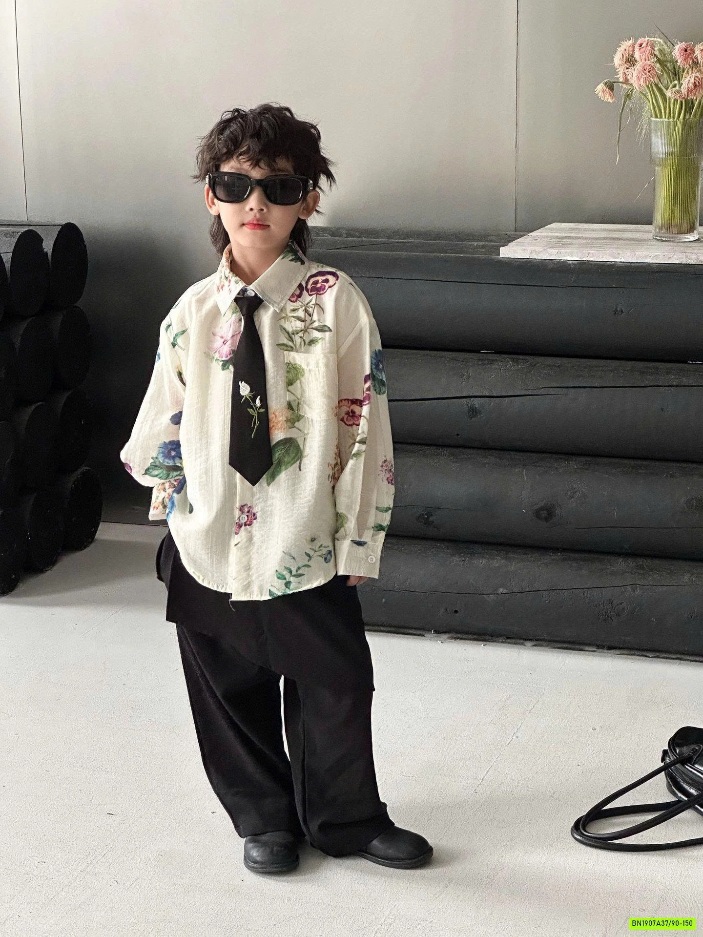 SƠ MI ĐŨI HOA SIÊU BẢNH