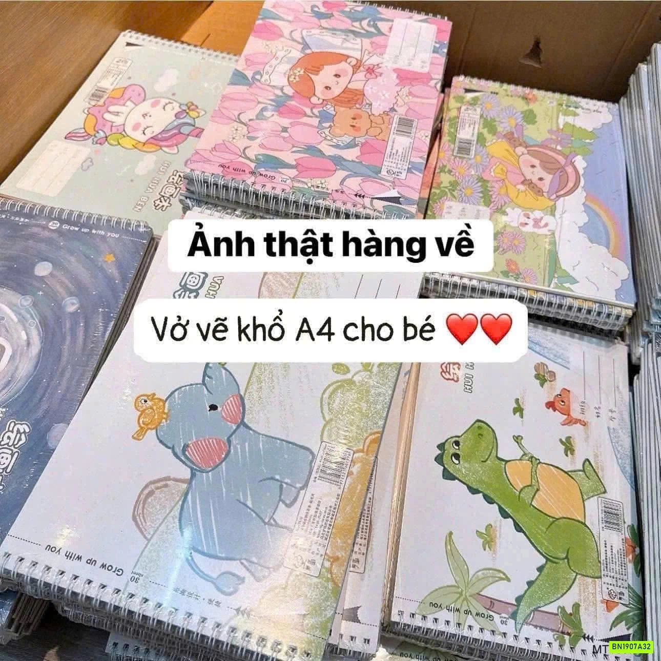 COMBO 4 QUYỂN VỞ VẼ A4 120 TRANG