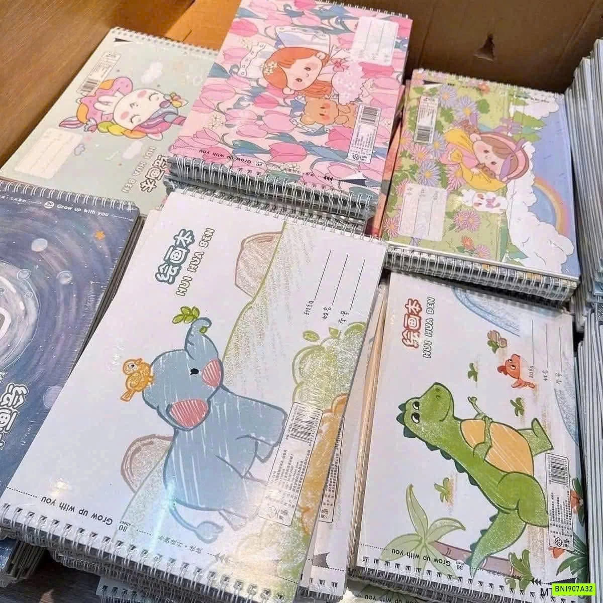 COMBO 4 QUYỂN VỞ VẼ A4 120 TRANG