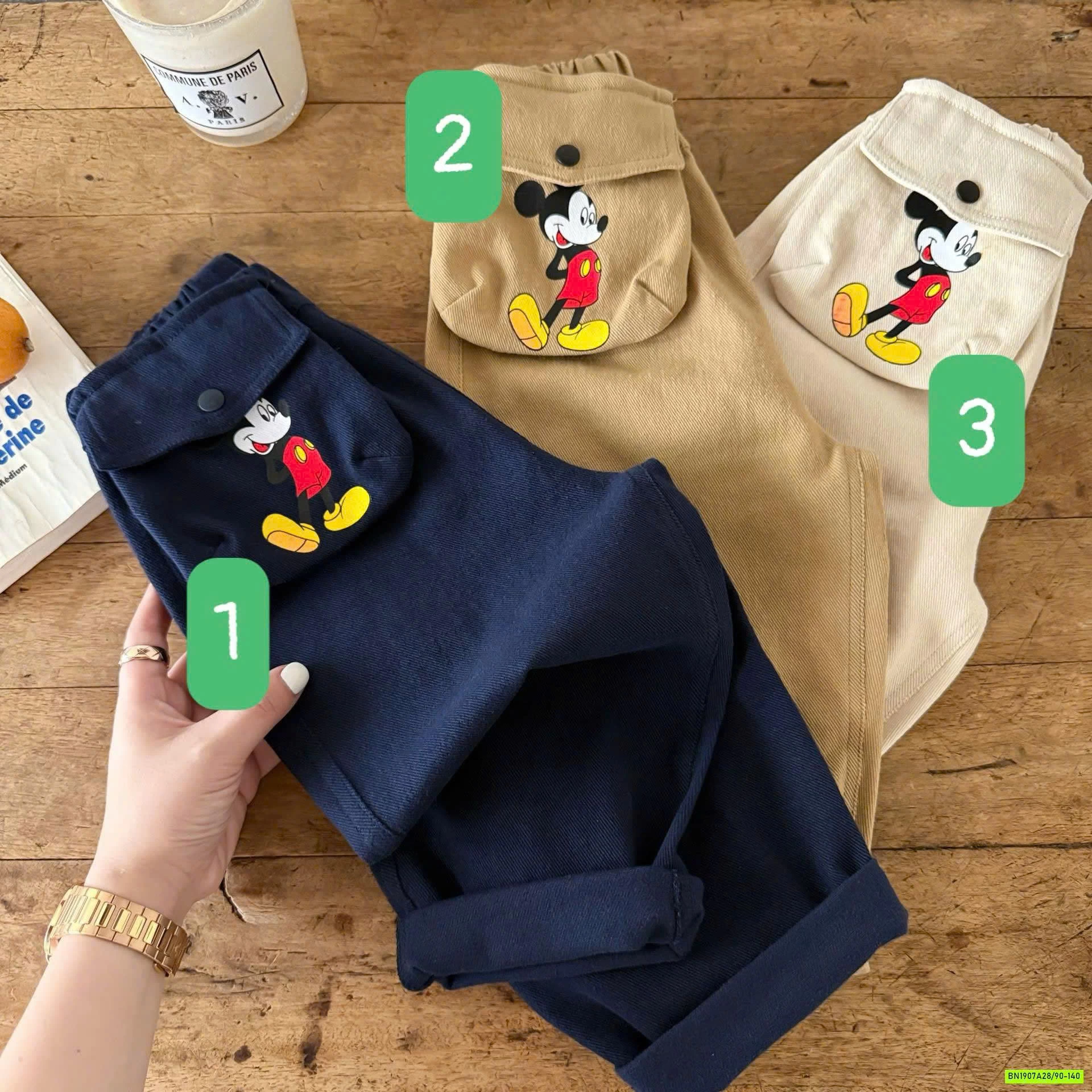 QUẦN TÚI HỘP MICKEY MMGGBABY