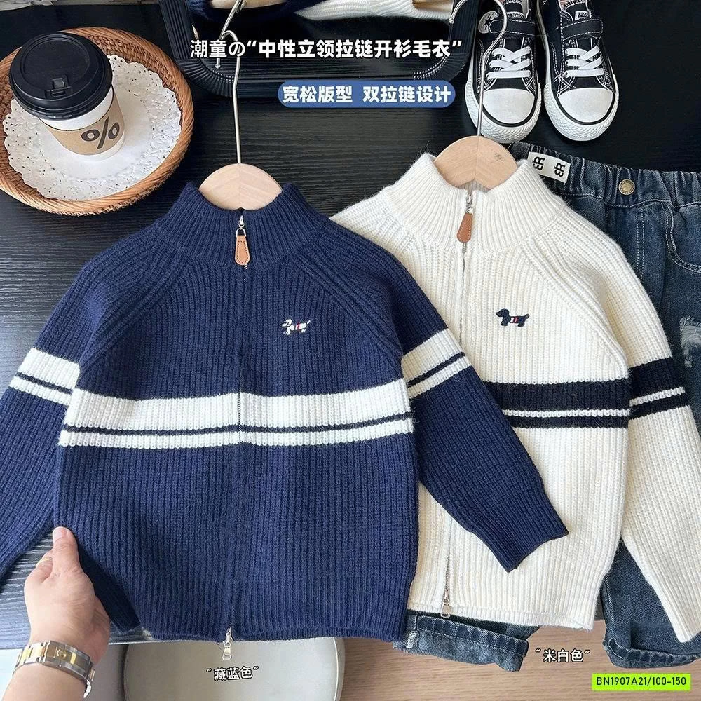 ÁO KHOÁC LEN KÉO KHÓA KACADY