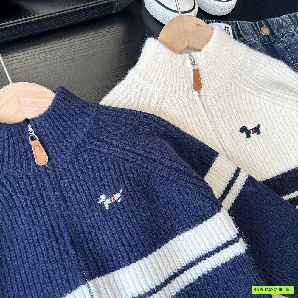 ÁO KHOÁC LEN KÉO KHÓA KACADY