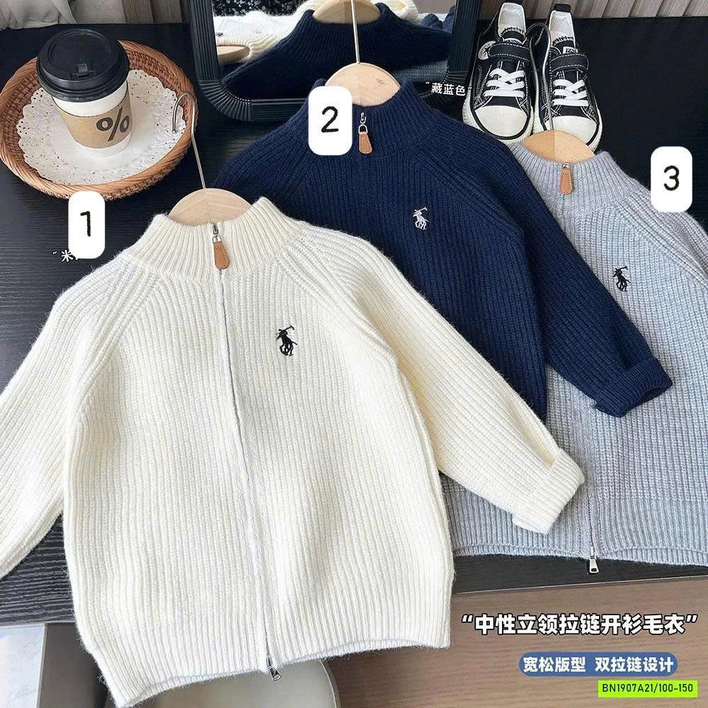 ÁO KHOÁC LEN KÉO KHÓA KACADY