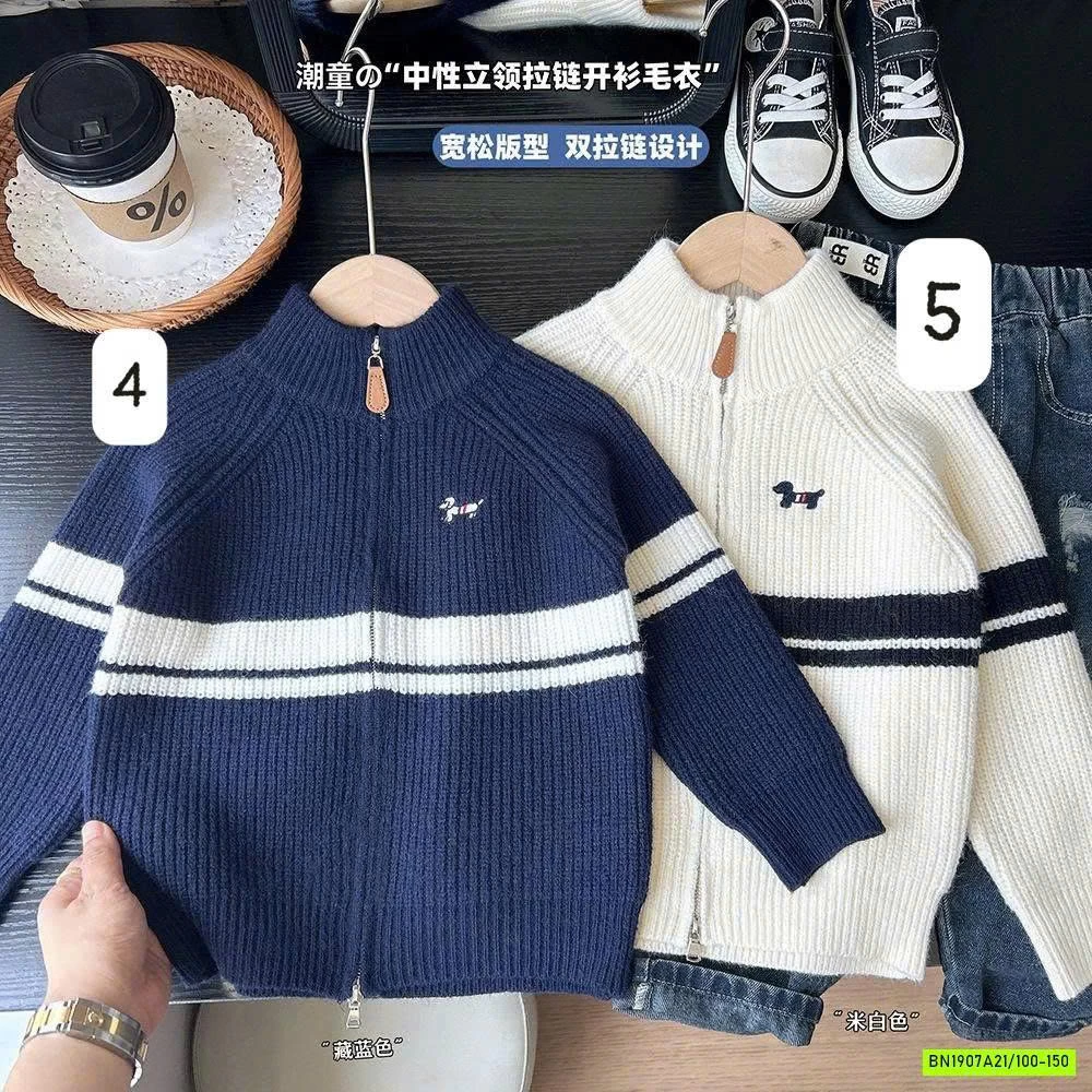 ÁO KHOÁC LEN KÉO KHÓA KACADY