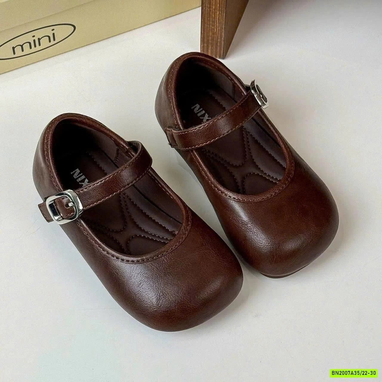 GIÀY BÚP BÊ PU TRƠN