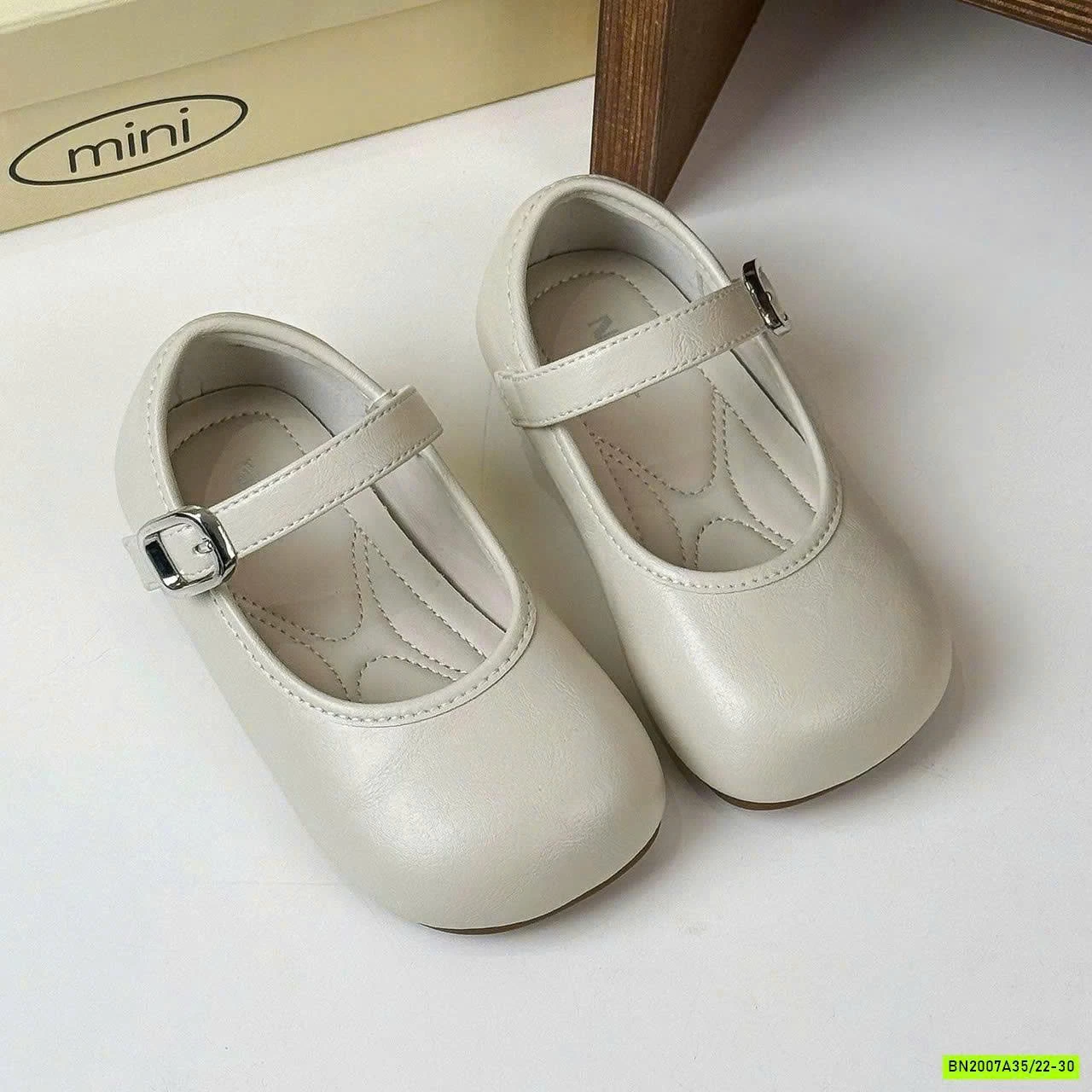 GIÀY BÚP BÊ PU TRƠN