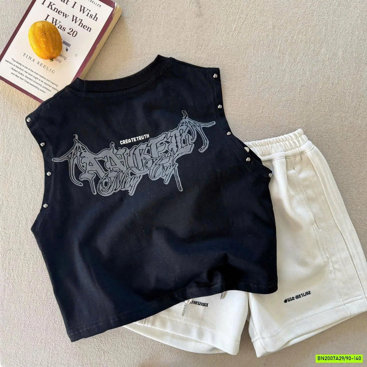 TANKTOP ĐEN TÁN ĐINH