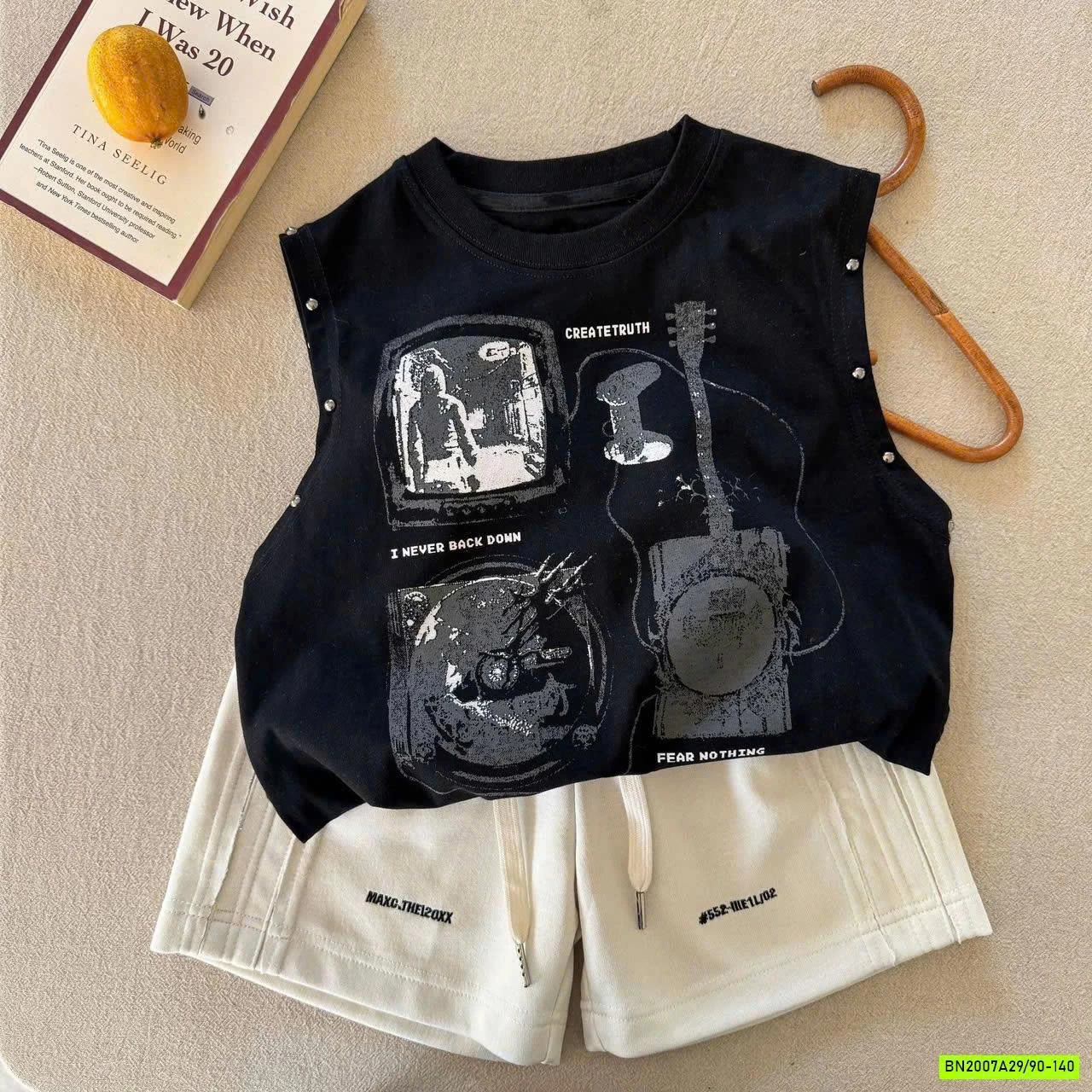 TANKTOP ĐEN TÁN ĐINH