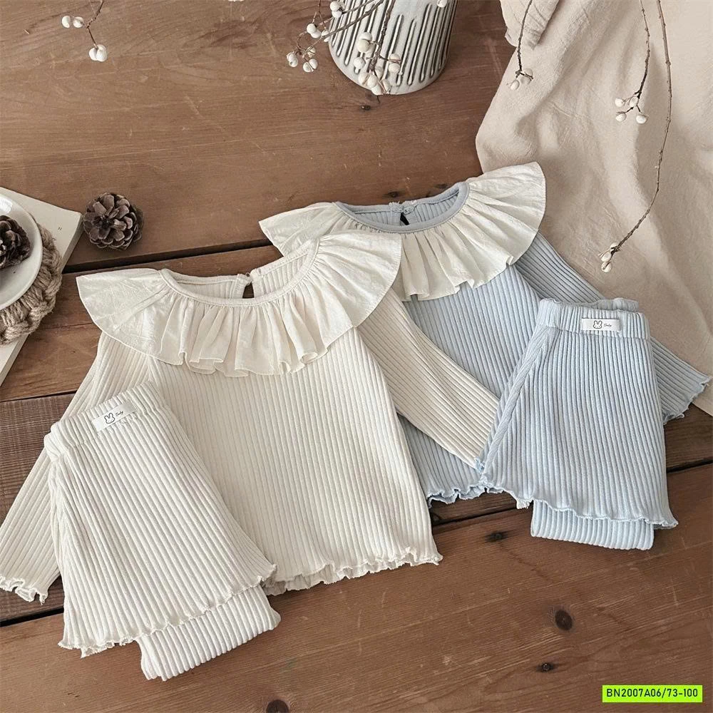 SÉT BỘ LEN GÂN QUẦN VÁY SZ NHÍ