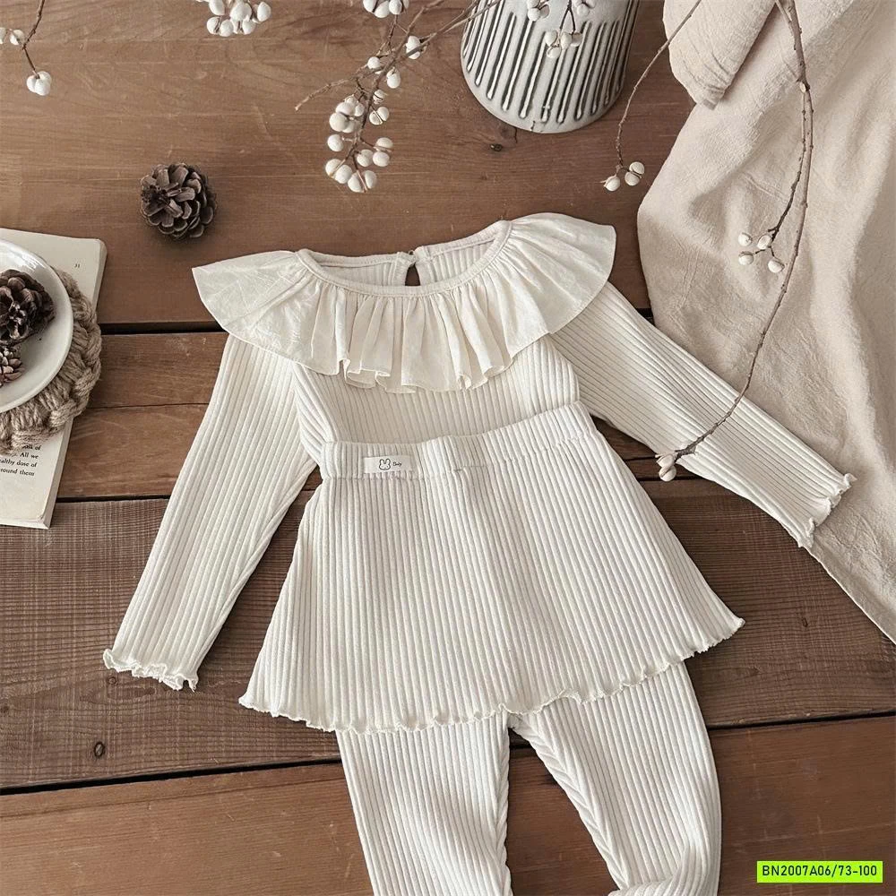 SÉT BỘ LEN GÂN QUẦN VÁY SZ NHÍ