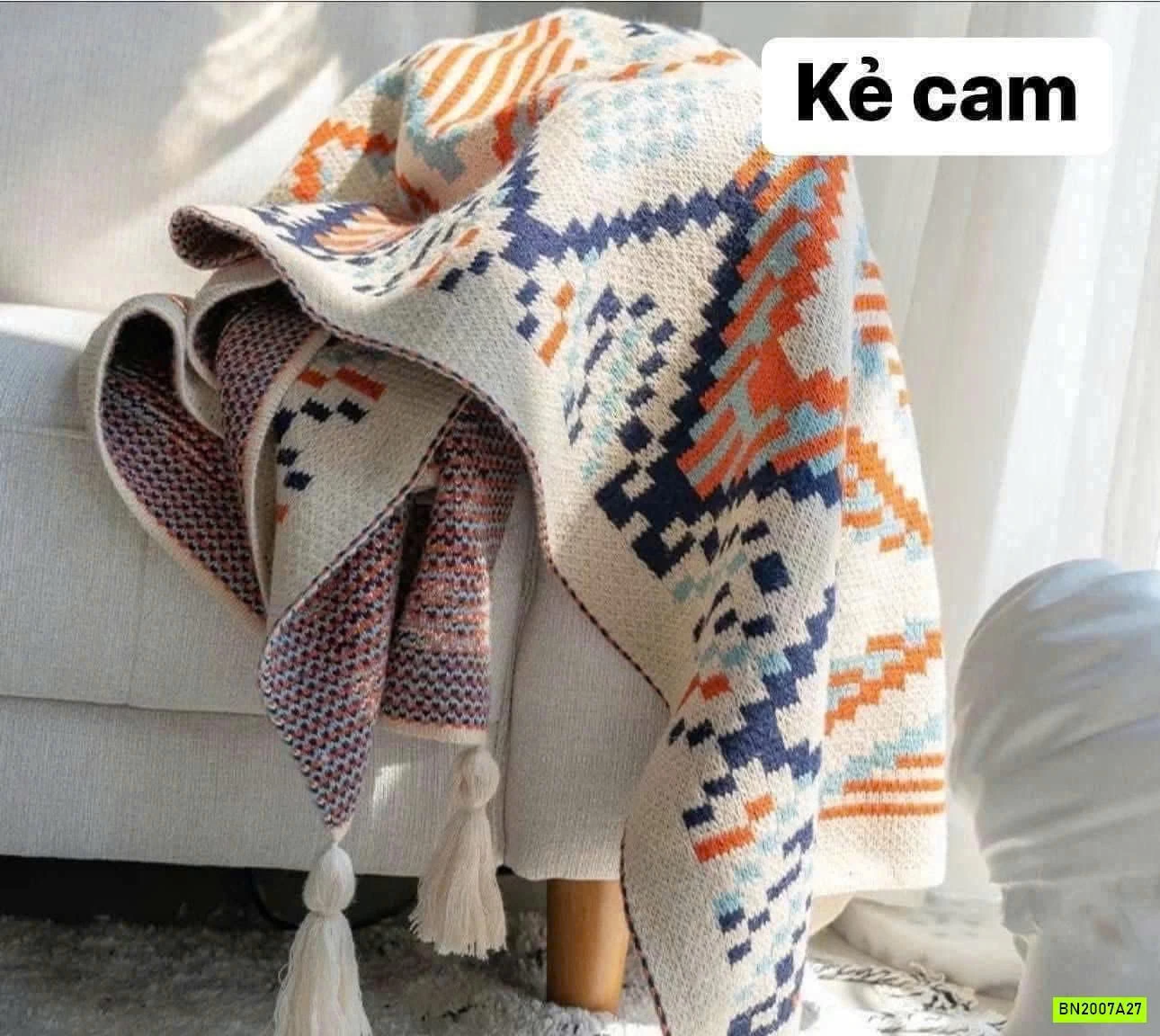 CHĂN LEN MỎNG VINTAGE