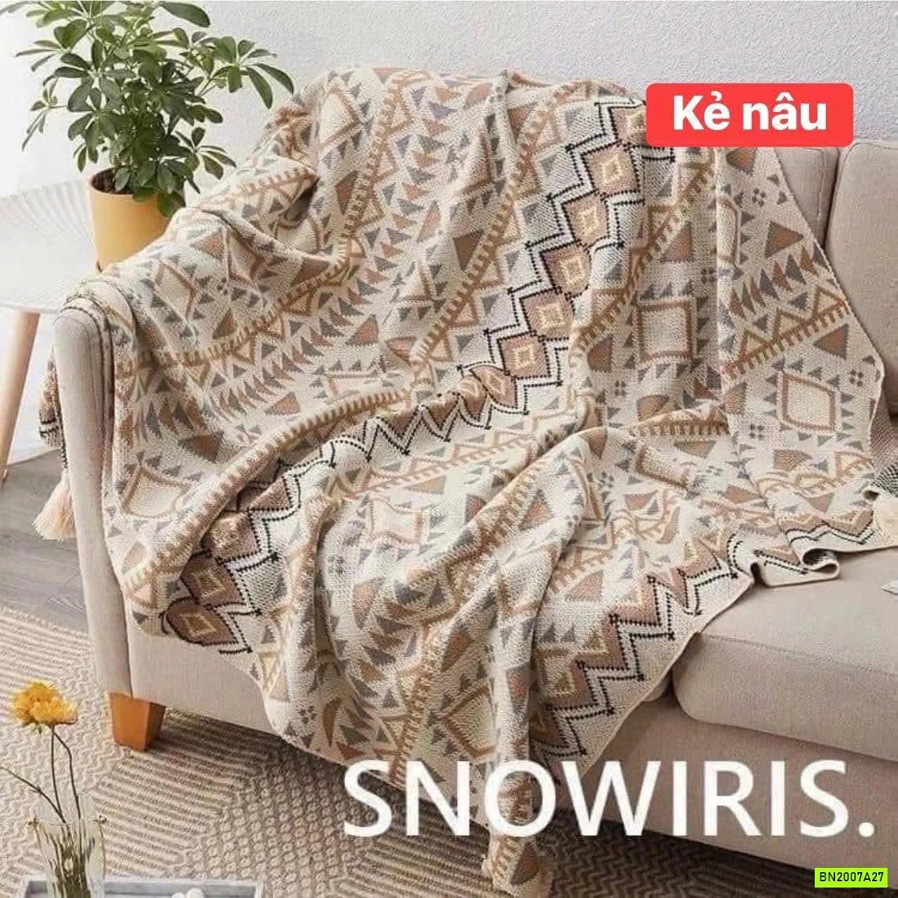 CHĂN LEN MỎNG VINTAGE