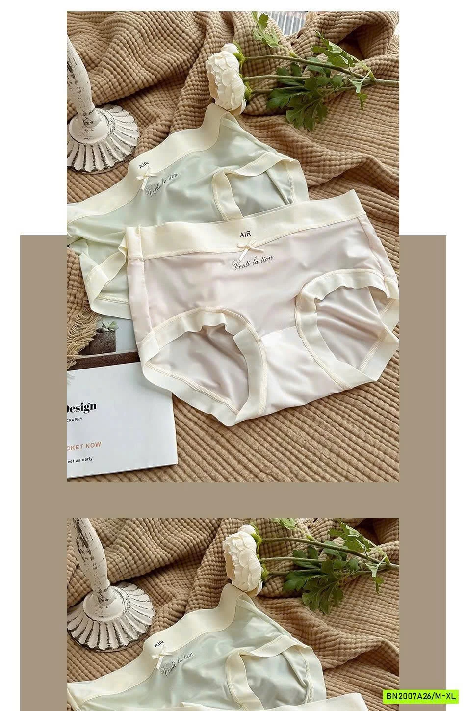 SET 10c QUẦN CHIP AIR BĂNG LỤA