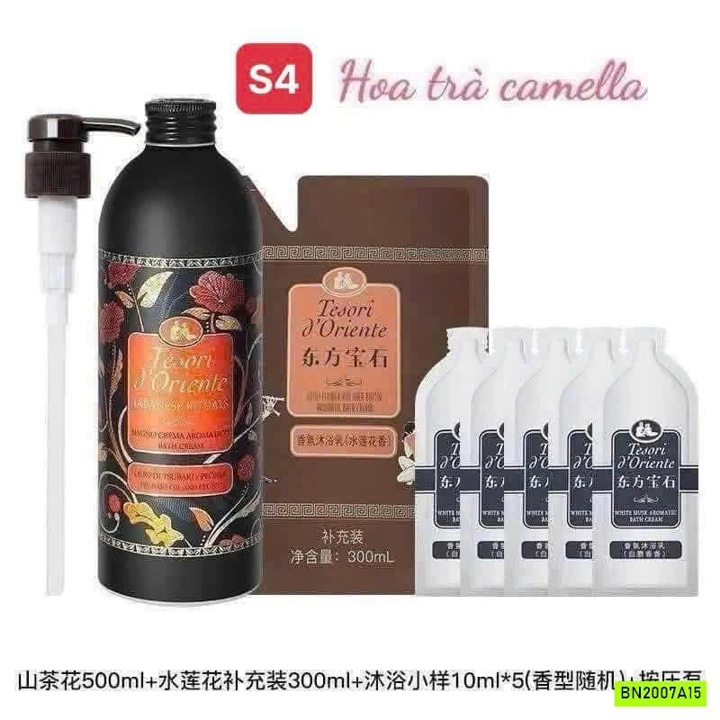 GOM ORDER SỮA TẮM TESORI D ORIENTE