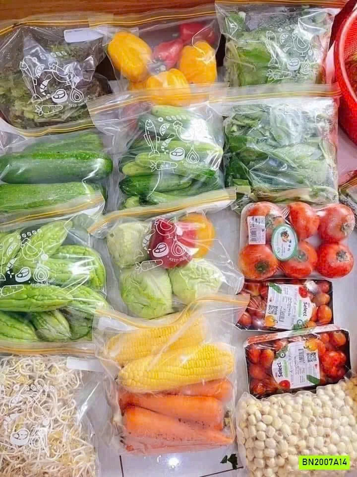 SÉT 3H TÚI ZIP TRỮ THỰC PHẨM