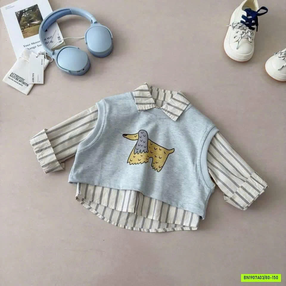 SÉT SƠ MI + GILE COTTON